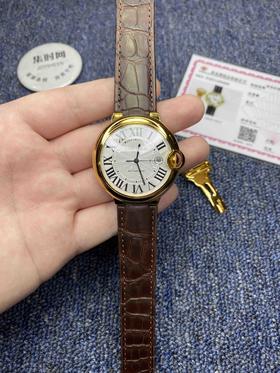 原单品质渠道货 特惠【真金款】新款首发 18K金表到货！原装机 卡地亚蓝气球系列 瑞士进口ETA-2824/2892全自动机械机芯
