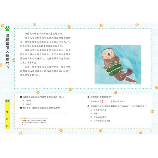 阅读力训练 科学+探索 全套6册 儿童学习阅读习惯早教训练读物 给孩子的第一套阅读启蒙书0-10岁幼儿亲子共读书籍 商品图4