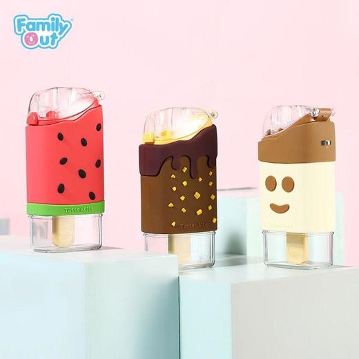 Familyout凡米粒西瓜雪糕儿童吸管水杯宝宝幼儿园夏季冷水壶防漏 商品图4