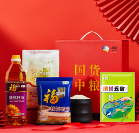 中粮福临门米面油礼盒D