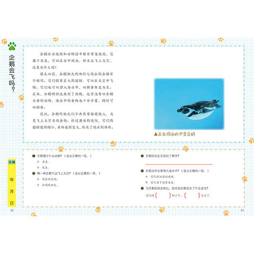 阅读力训练 科学+探索 全套6册 儿童学习阅读习惯早教训练读物 给孩子的第一套阅读启蒙书0-10岁幼儿亲子共读书籍 商品图2