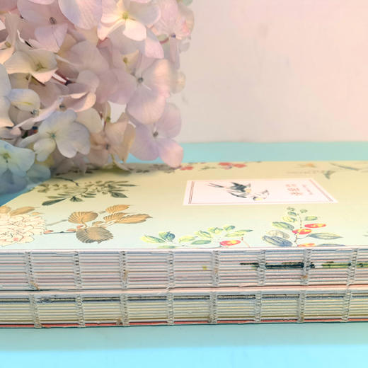 红楼图咏笔记 清代名家改琦绘制传世经典《红楼梦图咏》画谱笔记 穿线裸脊装订红楼梦古风中国风艺术手账本创意文创笔记本3000849 商品图6