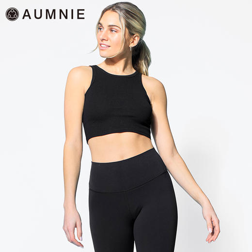 AUMNIE | 罗纹棉弹圆领背心 RIBBED COTTON TANK 商品图4