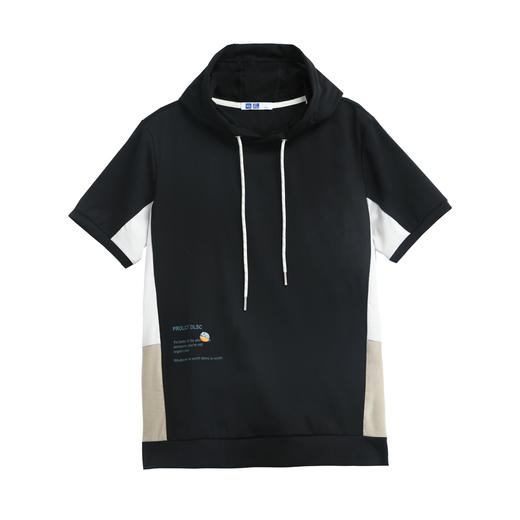 【断码清仓】HX 夏季带帽短袖T袖S102120312101 商品图0