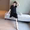 HR WZ30599时尚减龄洋气女神范雪纺开衫两件套 商品缩略图2