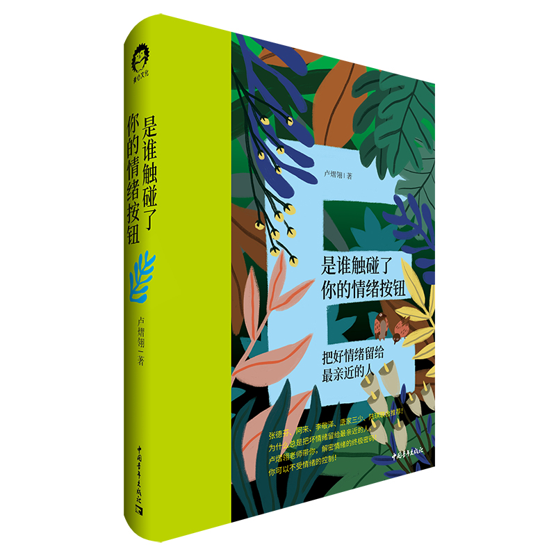 书籍《是谁触碰了你的情绪按钮》卢熠翎老师【遇荐生活】