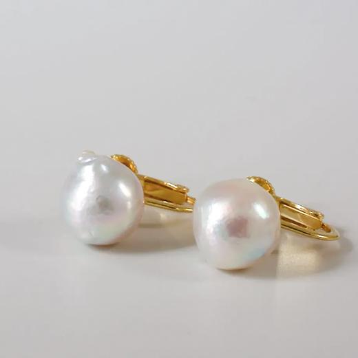 北京仓｜Shinkai-ChicChic-Akoya珍珠  耳夹［日本设计师］ 商品图0