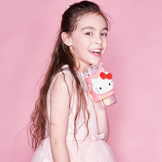 【夏季热卖爆品】FamilyOut凡米粒雪糕水壶（HelloKitty）235ml儿童出游出游水壶便携式家用小型迷你旅行水杯 商品图2