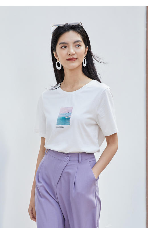 AG161女士清爽T恤，版型超好 商品图0