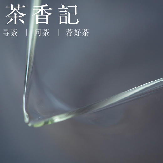 茶香记 耐热玻璃 玄晶彩把公杯 黑墨绿 暗红  公道杯 功夫茶具 商品图3