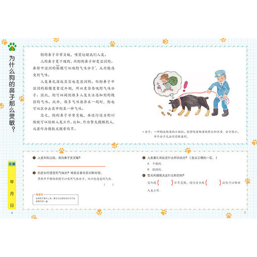 阅读力训练 科学+探索 全套6册 儿童学习阅读习惯早教训练读物 给孩子的第一套阅读启蒙书0-10岁幼儿亲子共读书籍 商品图1