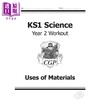 CGP KS1 Science Year 2 Workout 科学锻炼包套装4册 小学2年级 栖息地+植物生长+健康成长+物料用法 5-6岁 商品缩略图4