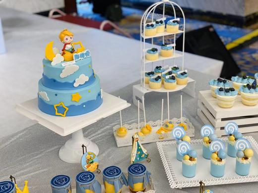 蓝色系小王子甜品台 商品图7