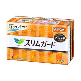 日本日本KAO/花王超薄卫生巾（无护翼）日用17cm （38片/包）