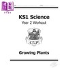 CGP KS1 Science Year 2 Workout 科学锻炼包套装4册 小学2年级 栖息地+植物生长+健康成长+物料用法 5-6岁 商品缩略图2