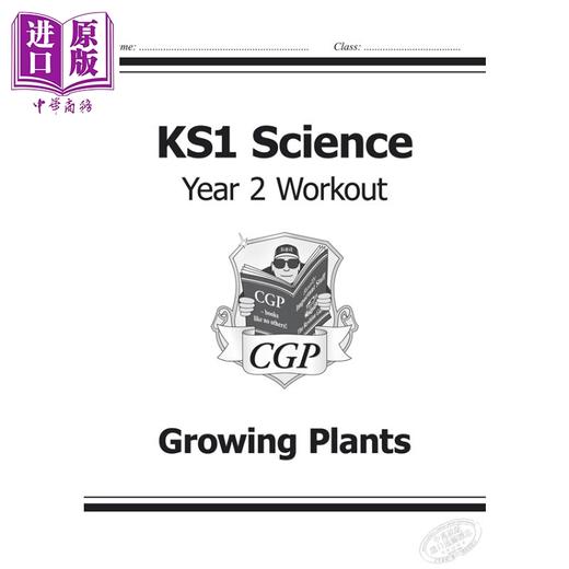 CGP KS1 Science Year 2 Workout 科学锻炼包套装4册 小学2年级 栖息地+植物生长+健康成长+物料用法 5-6岁 商品图2