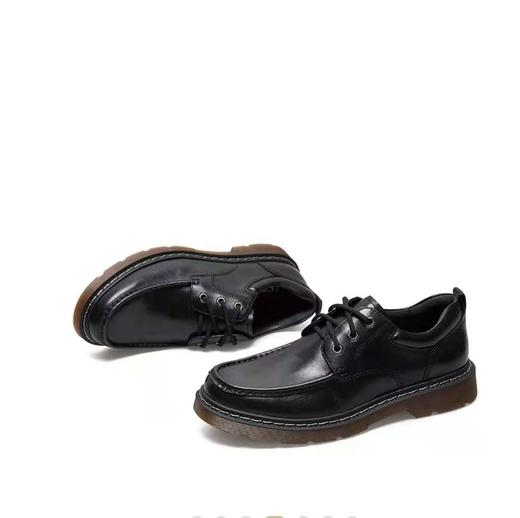 【天美意】擦色牛皮革男皮鞋 商品图1