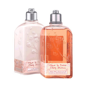 欧舒丹樱花沐浴露身体乳