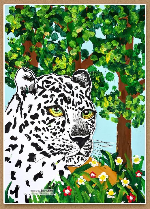 《帅气的森林猎手》金钱豹【自动发货：下单后，点击手机短信中收到的链接，即可获取文件下载的链接；如有任何问题，可添加客服微信hm33268获得帮助】
 商品图0