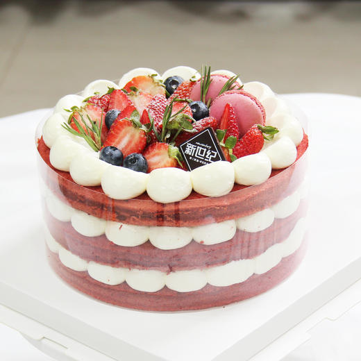 【红丝绒裸蛋糕】爱的旋律（自提返红包） 商品图0