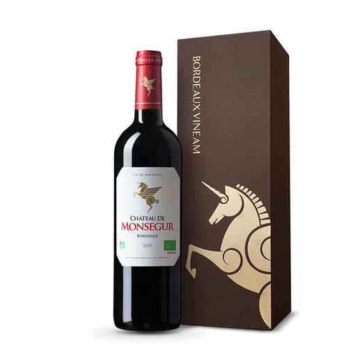 翡马·蒙赛酒庄红葡萄酒 法国进口红酒 波尔多AOC级 750ml 13.5vol 商品图0