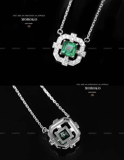 碧琳·宝石镶嵌 | 项链 商品图2
