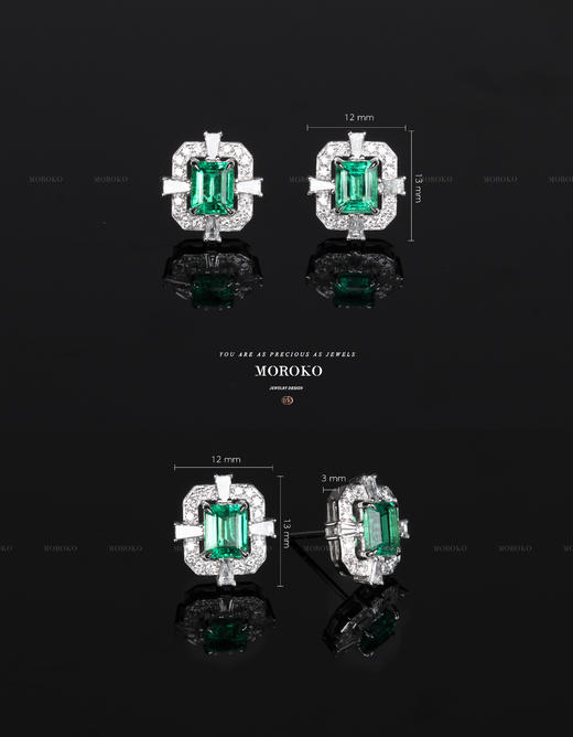 碧琳·宝石想 | 耳钉 商品图2