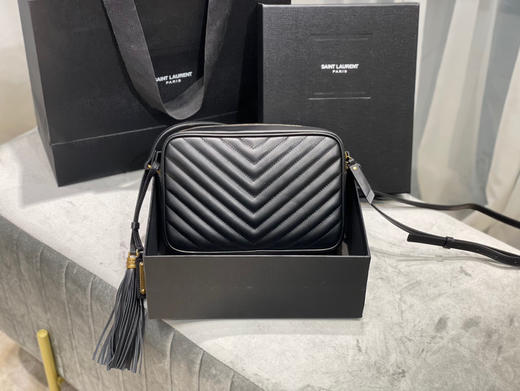 𝐋𝐎𝐔 𝐁𝐀𝐆相机包-黑色金扣（原厂皮） 商品图6