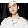 ZEGL圆珠卫衣项链女韩国百搭简约秋冬毛衣链长款2021年新款锁骨链 商品缩略图0