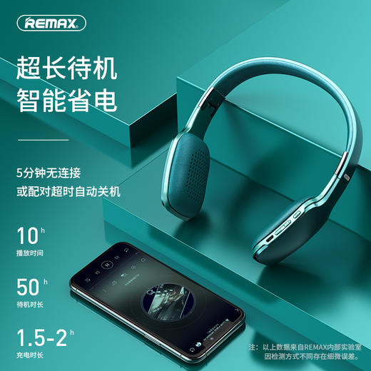 REMAX睿量超薄无线头戴蓝牙耳机RB-700HB（颜色随机） 商品图6