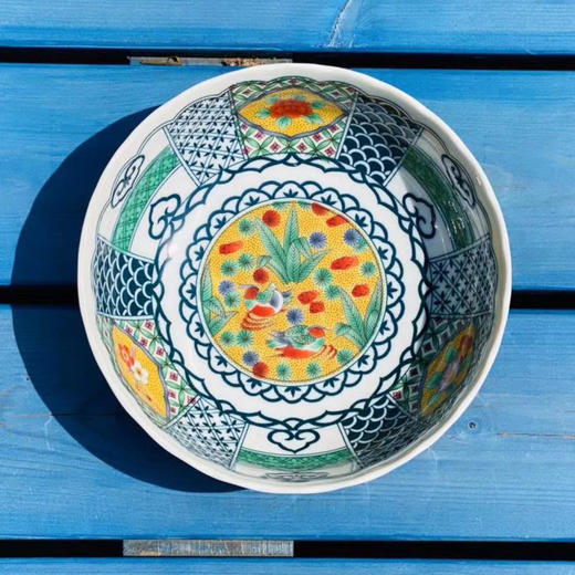 九谷花鸟纹 钵  |  日本精选瓷器饭钵碗！ 商品图0