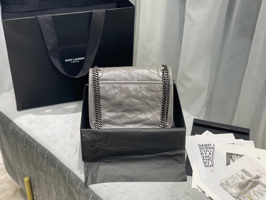 【原厂皮 NIKI】新版本（小号）-大象灰 商品图6