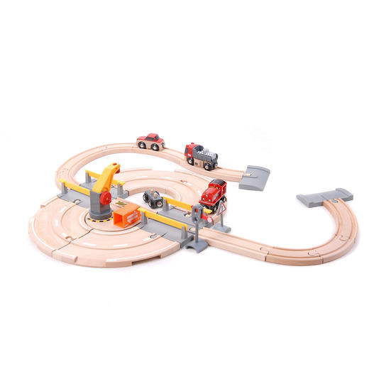 BRIOBrio火车系列货运卡车轨道套装33208 商品图44