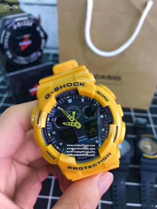 🐭卡西欧GA-100cf系列，刘德华拆弹专家同款，日潮爆款，在拆弹专家这个行业，是需要精确无误的时间的，因为一块性价比很高的卡西欧电子表说很不错的选择，由此可以看到这款手表的受欢迎程 商品图3