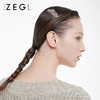 ZEGL设计师笑脸发梳插梳盘发气质发卡女韩版头饰复古时尚网红发饰 商品缩略图2