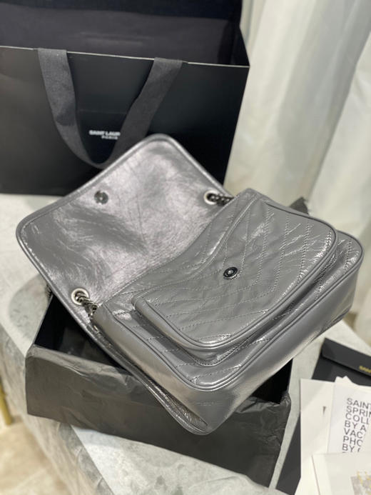 【原厂皮 NIKI】新版本（中号）.深灰色 商品图6