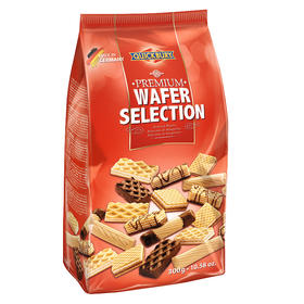 【送宠爱】300g杰伯瑞精选混合华夫饼干 杰伯瑞什锦威化饼干