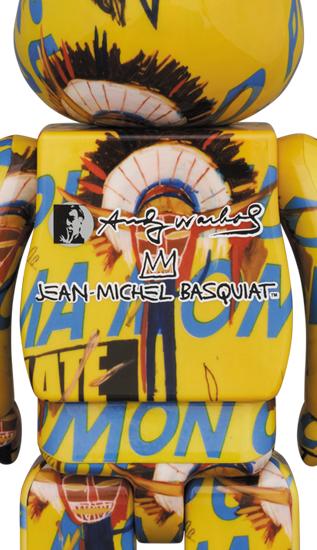【预售】收藏系列 Be@rbrick 1000%系列 安迪沃霍尔&巴斯奎特 3代 商品图3
