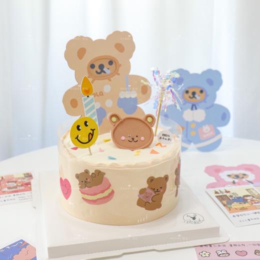 ins风小熊卡片蛋糕 商品图2