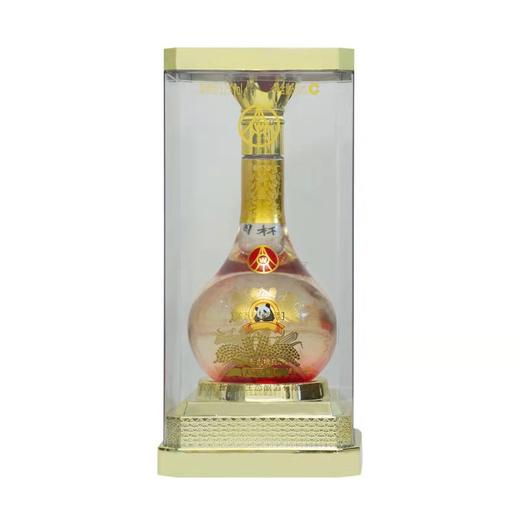 【推荐】宜宾五粮液生态酿酒有限公司国杯绿豆酒52度高度白酒礼盒装酒水 500mL两瓶装 商品图3