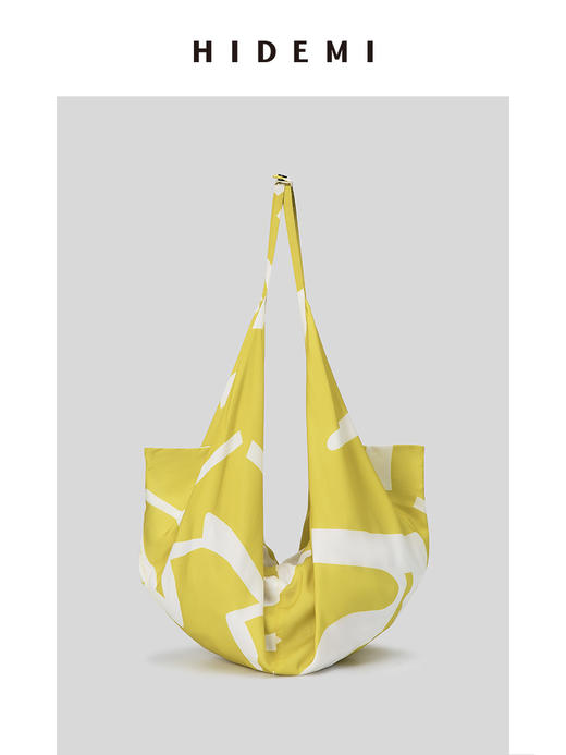 HIDEMI度假系列限定印花绸缎面行囊背包 商品图6