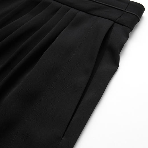 VIMAGE纬漫纪女装夏款新品时尚通勤开叉显腿长高腰阔腿裤V1505118 商品图4