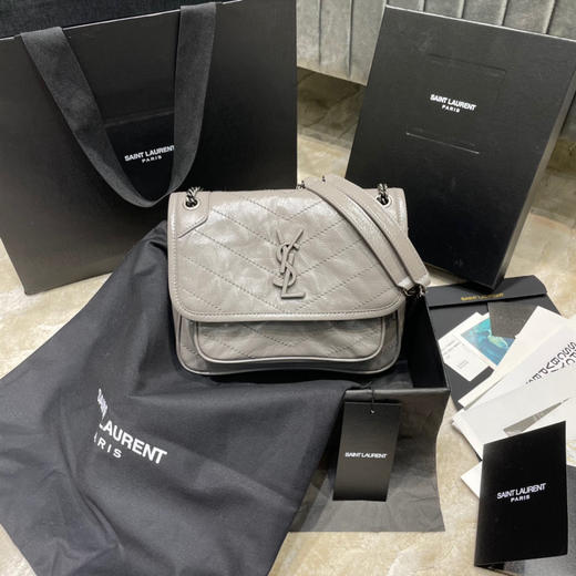 【原厂皮 NIKI】新版本（小号）-大象灰 商品图3