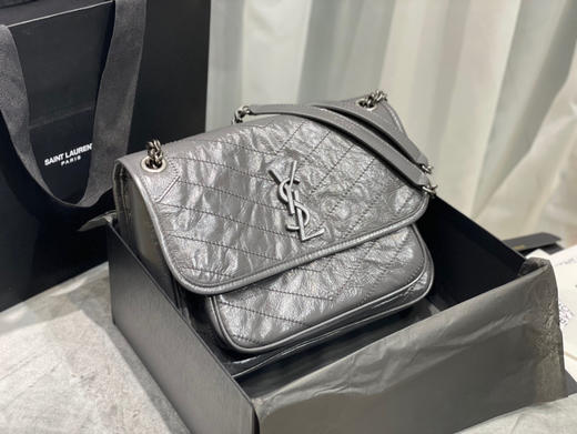 【原厂皮 NIKI】新版本（中号）.深灰色 商品图3