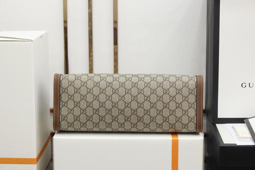 #原厂正品皮#Padlock系列-棕色大号 商品图4