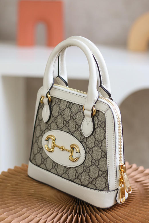 𝟭 𝟵 𝟱 𝟱马衔扣系列【𝐌𝐢𝐧𝐢小贝壳】正品皮-白色 商品图5