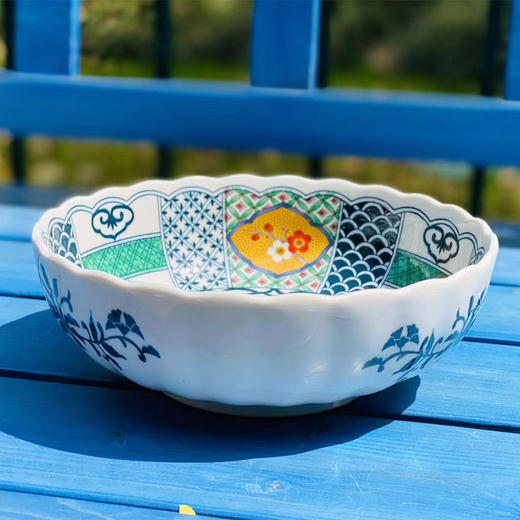 九谷花鸟纹 钵  |  日本精选瓷器饭钵碗！ 商品图3