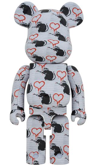 收藏系列 Be@rbrick 1000%系列 爱心鼠 商品图1
