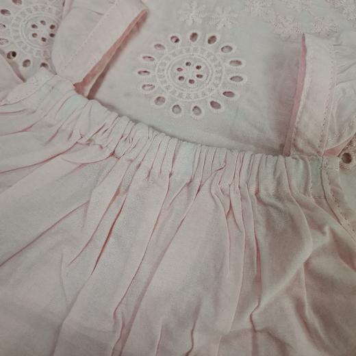 棉果果夏季女童吊带飞边连衣裙M222703218314 商品图4