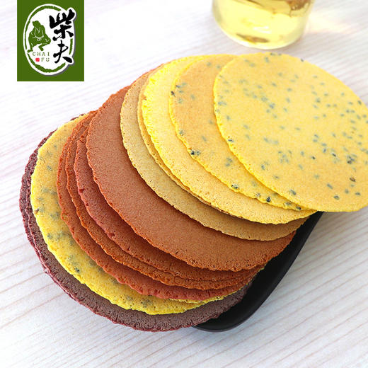 粗粮薄脆饼 柴夫6种风味 192g/盒【京东快递送货上门】 商品图1